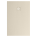 Receveur de douche extra plat 3 cm HALDOR LAVABERG Beige RAL 1013 — vue de dessus