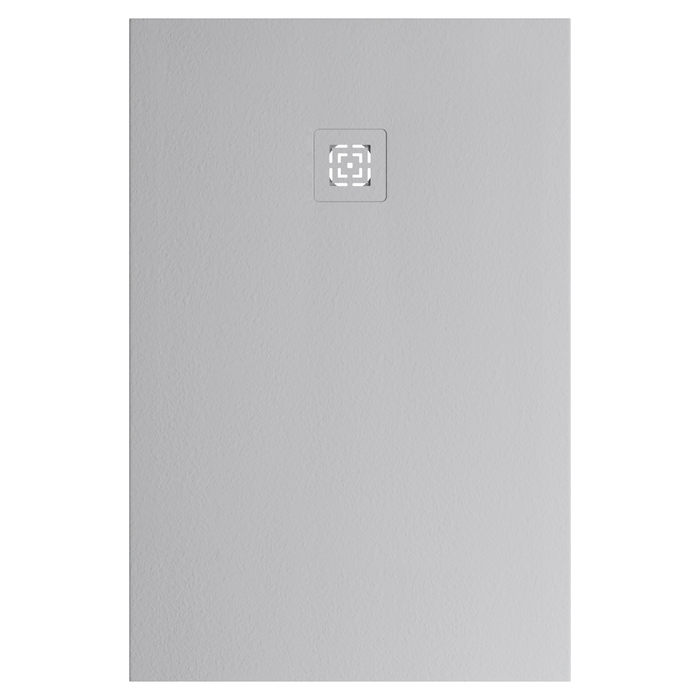 Receveur de douche extra plat 3 cm HALDOR LAVABERG Gris RAL 7040 — vue de dessus