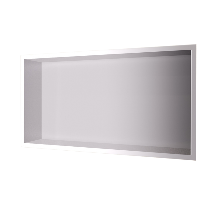 Niche murale PACIFIC en acier inoxydable S.304 63 x 33 cm