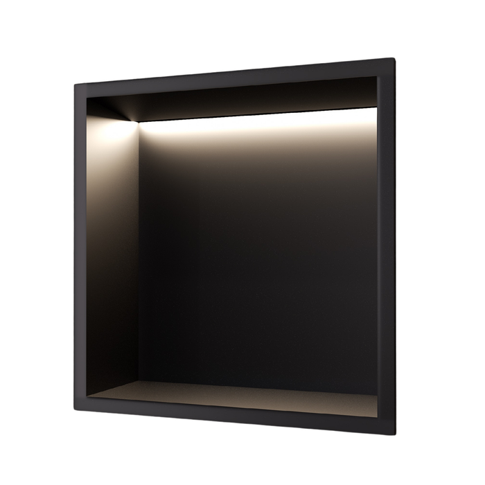Niche murale INDIC LED en acier inoxydable S.304