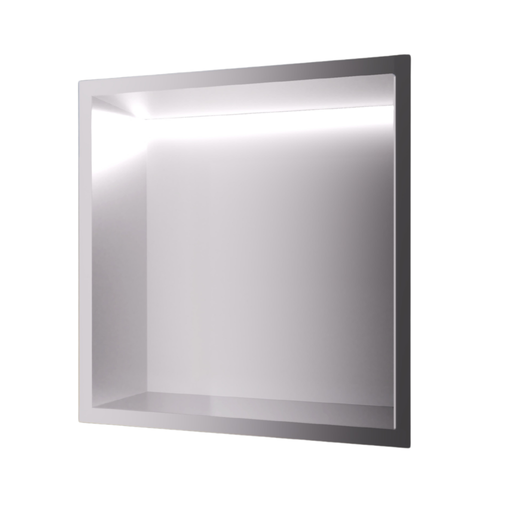 Niche Murale De Douche Avec Rebords, étagère Encastrable Douche Acier Inox Avec Compartiment 30x30x10cm Nt303010x Blanc Niche Murale De Douche Avec Rebords, étagère Encastrable Douche Acier Inox Avec Compartiment 30x30x10cm Nt303010x Blanc