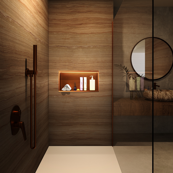 Niche Murale LED OCEANIC Acier Inoxydable