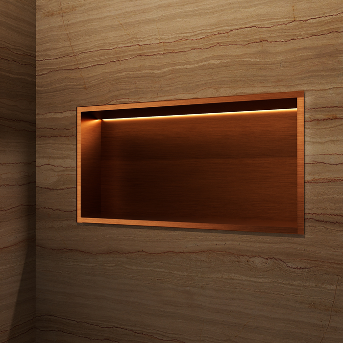 Niche Murale LED OCEANIC Acier Inoxydable