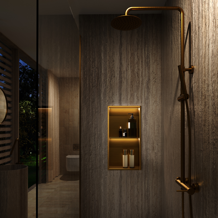 Niche Murale LED MARSHALL Acier Inoxydable