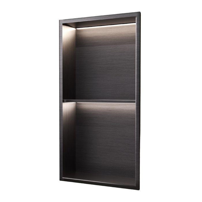 Niche Murale LED MARSHALL Acier Inoxydable