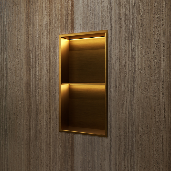 Niche Murale LED MARSHALL Acier Inoxydable