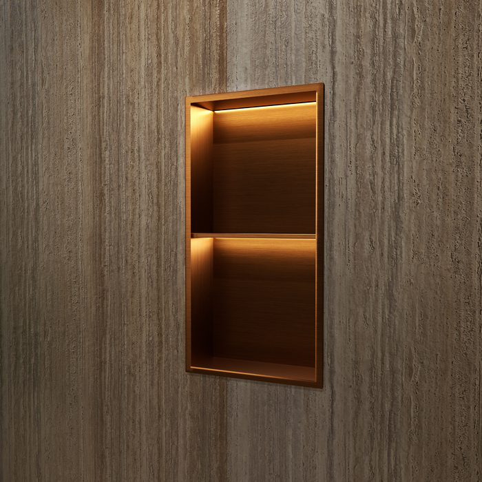 Niche Murale LED MARSHALL Acier Inoxydable