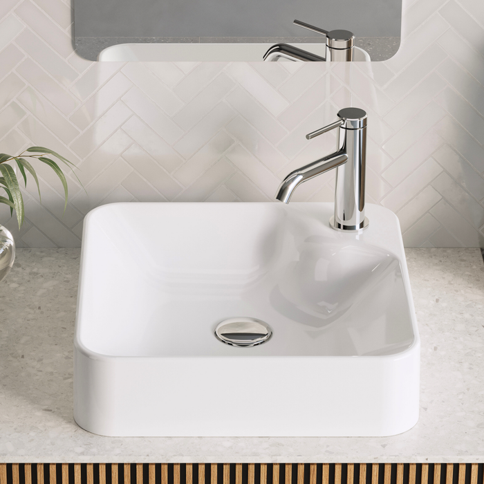 Vasque à poser INGRID Blanc Brillant