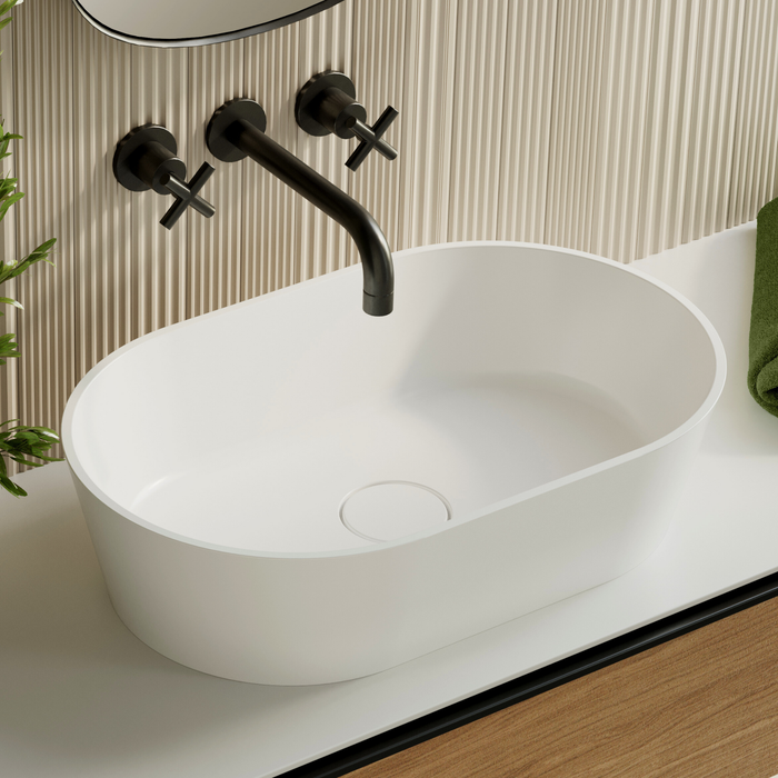 Vasque à poser KARIN Blanc Mat