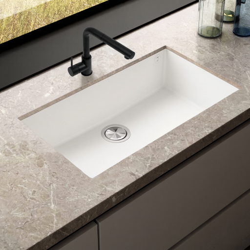 Évier sous plan Kératek Blanc KERA - Sanizeo