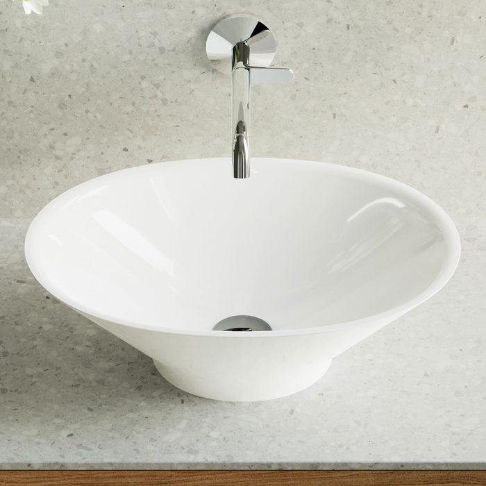 Vasque à poser LARS Blanc Brillant