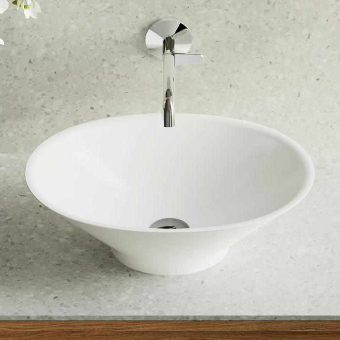 Vasque à poser LARS Blanc Mat