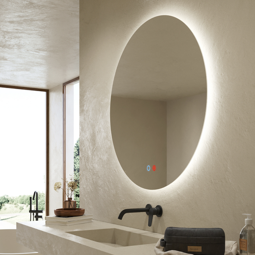 Miroir Lumineux Anti-Buée LED LISBOA - Sanizeo