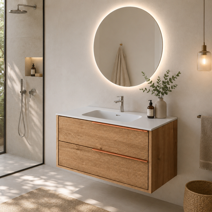 Meuble de salle de bain suspendu LISTELLO