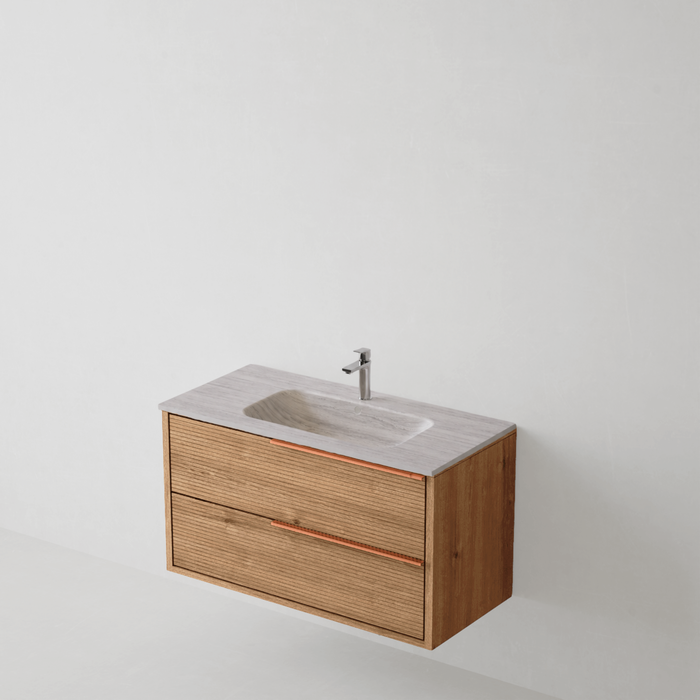 Meuble de salle de bain suspendu LISTELLO