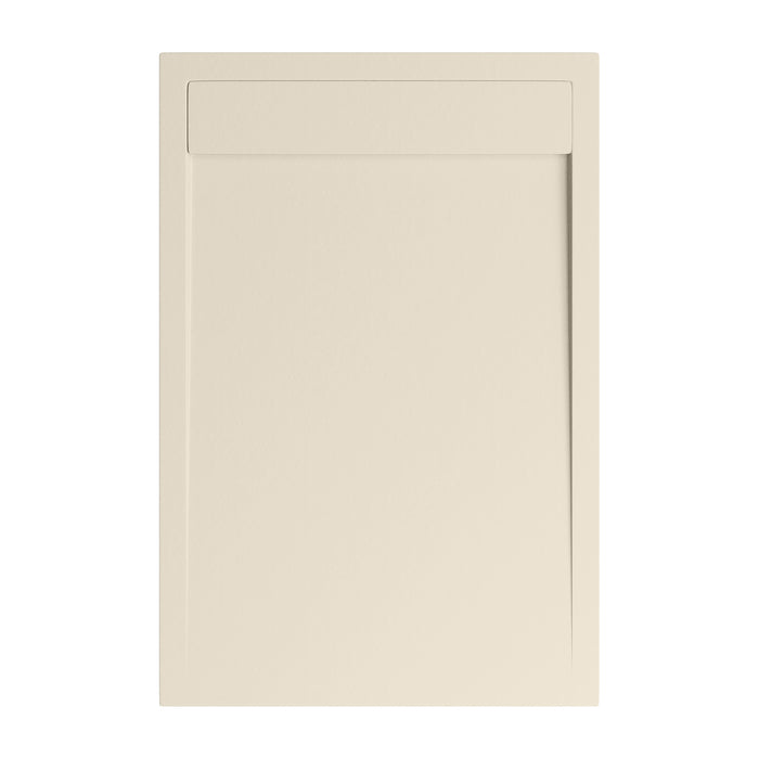 Receveur de douche extra plat 3 cm MAGNUS LAVABERG Beige RAL 1013 — vue du dessus