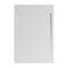 Receveur de douche extra plat 3 cm MAGNUS LAVABERG Blanc RAL 9003 — vue du dessus