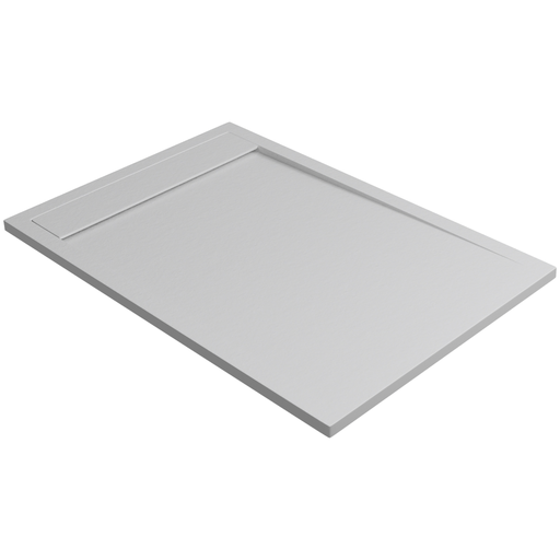 Receveur de douche extra plat 3 cm MAGNUS LAVABERG Gris RAL 7040 — profil épaisseur