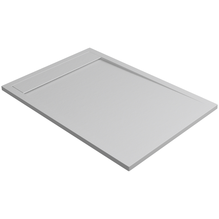 Receveur de douche extra plat 3 cm MAGNUS LAVABERG Gris RAL 7040 — profil épaisseur