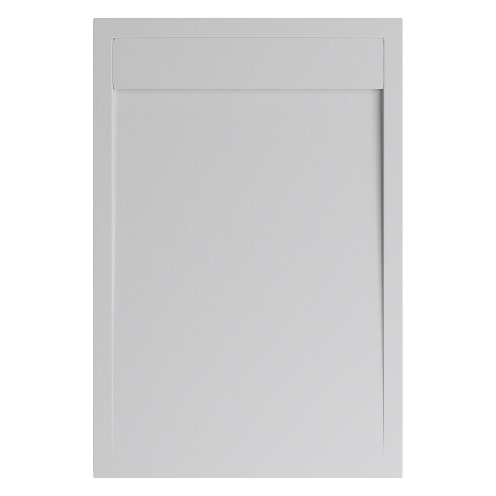 Receveur de douche extra plat 3 cm MAGNUS LAVABERG Gris RAL 7040 — vue de dessus