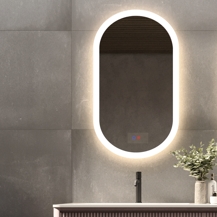 Miroir Lumineux Anti-Buée Tri-LED MILANO