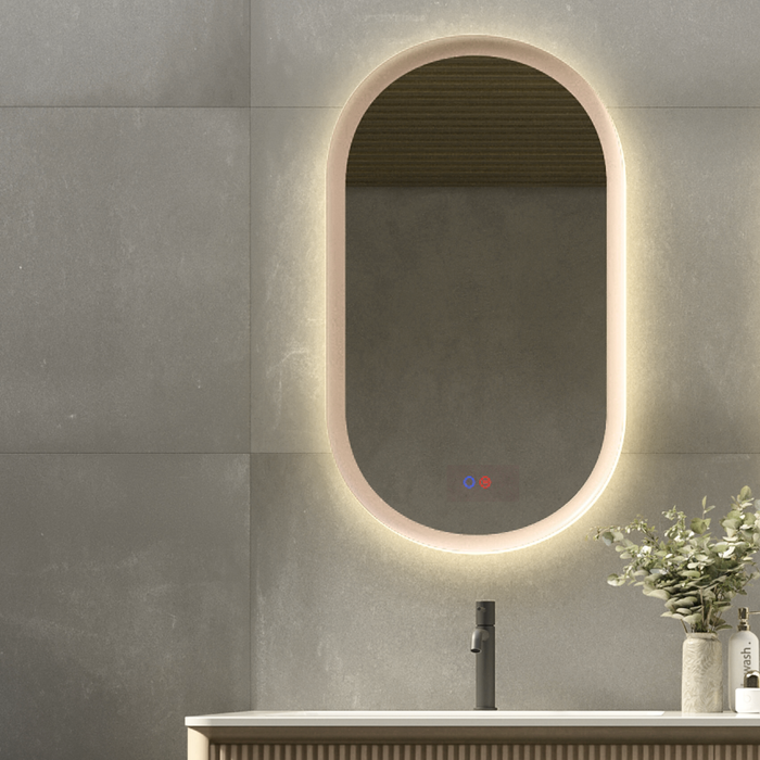 Miroir Lumineux Anti-Buée Tri-LED MILANO
