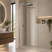 Paroi de Douche MONT BLANC E Chrome - SUPERBAN - Sanizeo