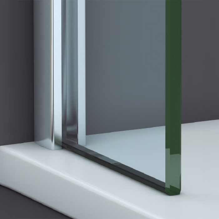 Pare Baignoire MONT BLANC E Noir - Sanizeo