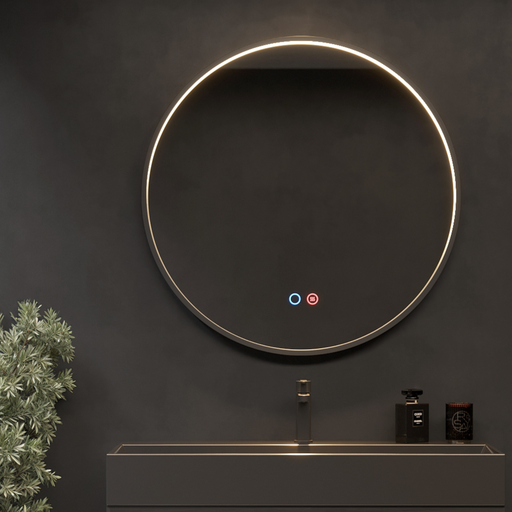 Miroir Lumineux Anti-Buée Tri-LED NÉPAL - Sanizeo