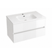 Meuble de salle de bain suspendu ICON Blanc - Sanizeo