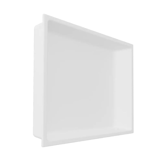 Niche de Douche Murale NOOK 30 Blanc - ITALBOX Sanizeo - vue sur fond blanc