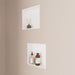 Niche de Douche Murale NOOK 30 Blanc - ITALBOX Sanizeo -  installée dans une salle de bain