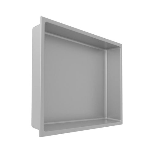 Niche de Douche Murale NOOK 30 Gris - ITALBOX Sanizeo - vue sur fond blanc