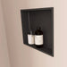 Niche de Douche Murale NOOK 30 Noir - ITALBOX Sanizeo - installée dans une salle de bain