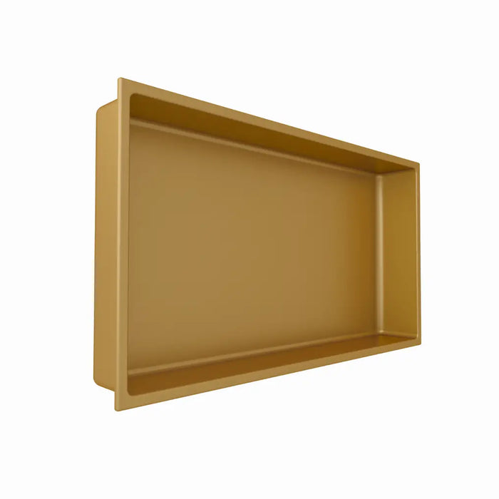 Niche de Douche Murale NOOK 60 Or - ITALBOX Sanizeo - vue sur fond blanc