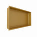 Niche de Douche Murale NOOK 60 Or - ITALBOX Sanizeo - vue sur fond blanc