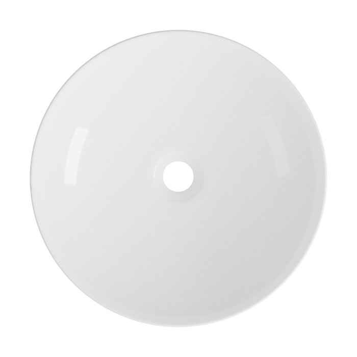 Vasque à poser ronde OSCAR Blanc Brillant