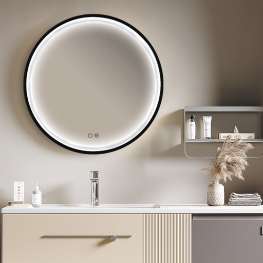 Miroir Lumineux Anti-Buée Tri-LED PARIS - Sanizeo
