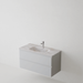 Meuble de salle de bain suspendu STEP Blanc Mat - Sanizeo