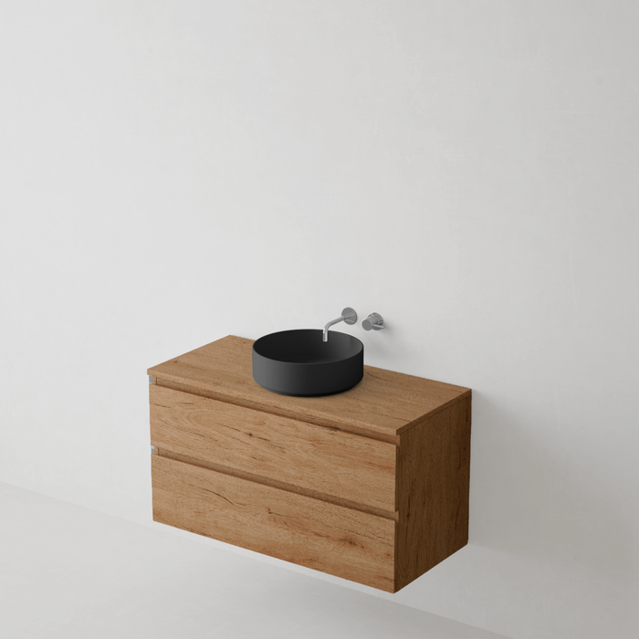 Meuble de salle de bain suspendu STEP Bois - Sanizeo