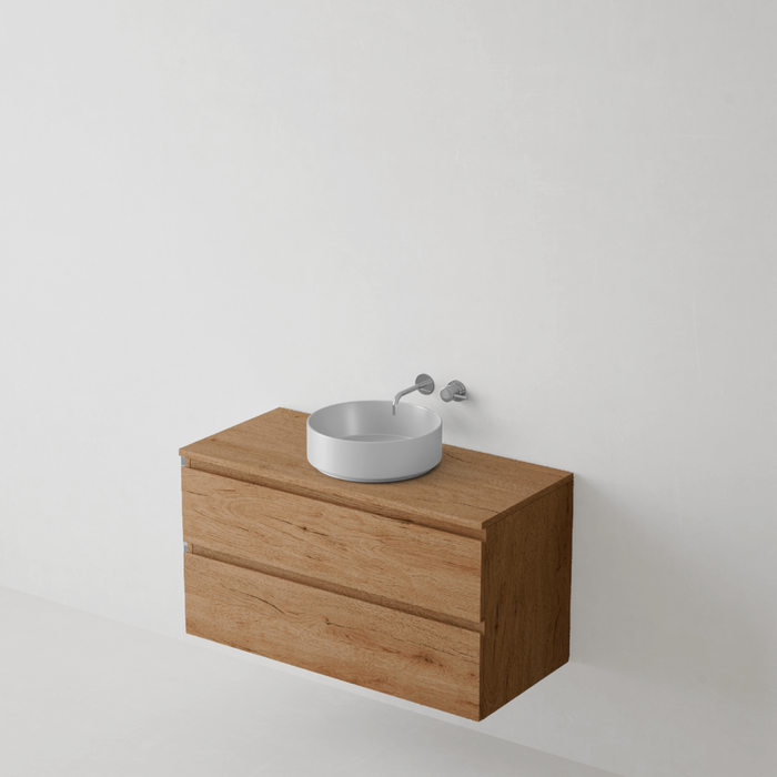 Meuble de salle de bain suspendu STEP Bois - Sanizeo