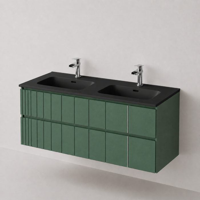 Meuble de salle de bain suspendu POLE Mint - Sanizeo