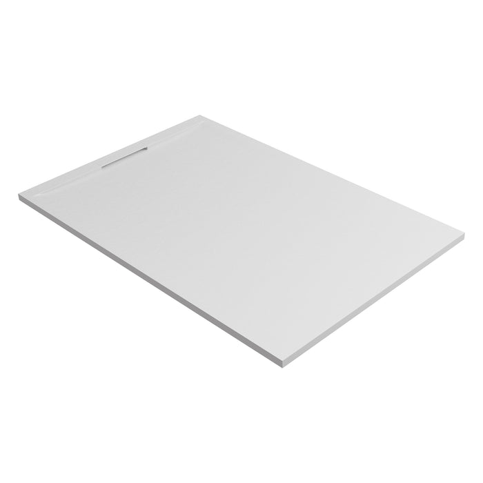 Receveur de douche extra plat 3 cm RAGNAR LAVABERG Blanc RAL 9003 — profil épaisseur