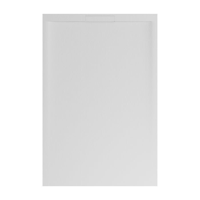 Receveur de douche extra plat 3 cm RAGNAR LAVABERG Blanc RAL 9003 — vue du dessus