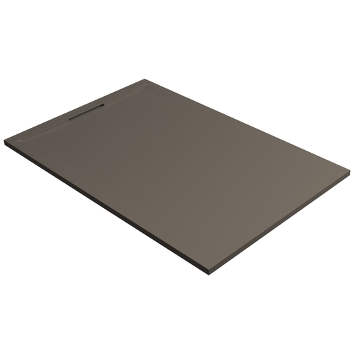 Receveur de douche extra plat 3 cm RAGNAR LAVABERG Taupe RAL 7039 — profil épaisseur