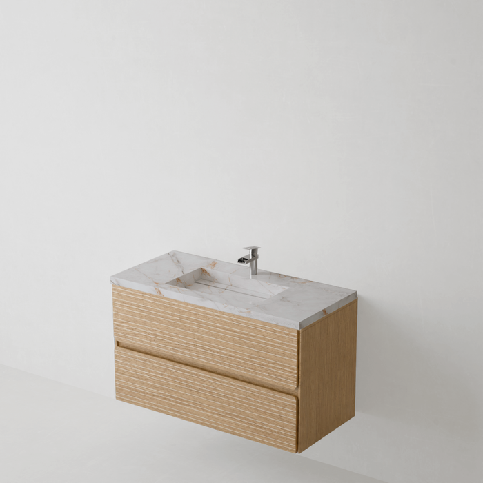 Meuble de salle de bain suspendu RANDOM Mud - Sanizeo