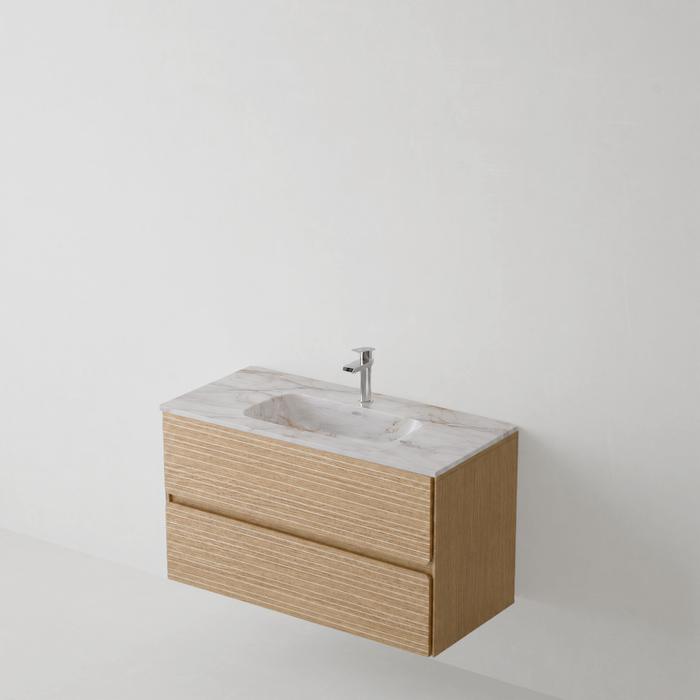 Meuble de salle de bain suspendu RANDOM Mud - Sanizeo