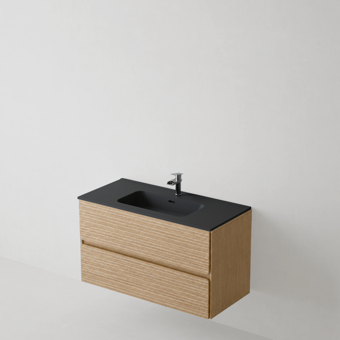 Meuble de salle de bain suspendu RANDOM Mud - Sanizeo