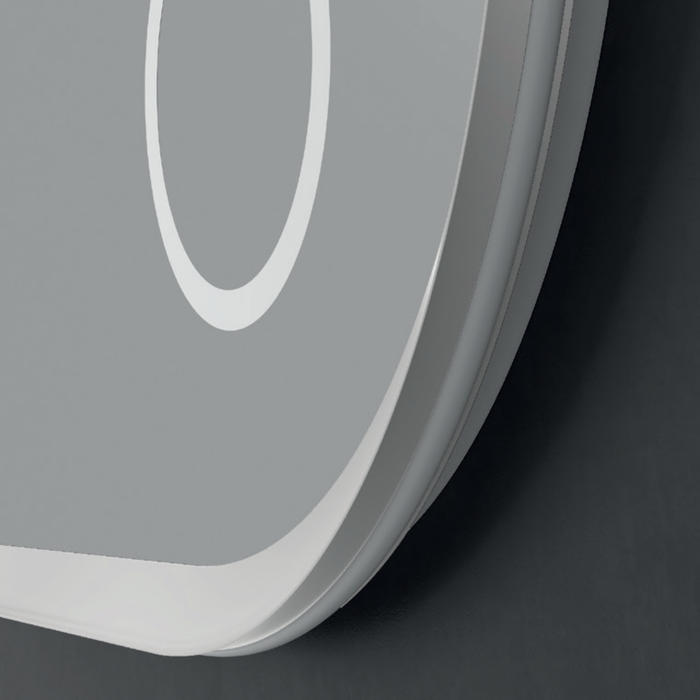 Miroir Lumineux Anti-Buée Tri-LED RIMINI - Sanizeo