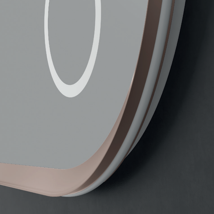 Miroir Lumineux Anti-Buée Tri-LED RIMINI - Sanizeo